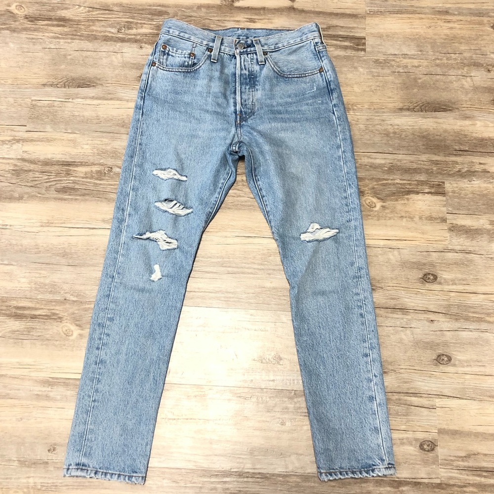 Levi’s Premium 501 Skinny Jeans- 26x28
